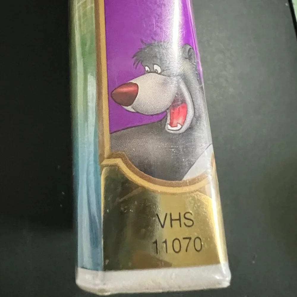 Disney VHS The Jungle Book (30th Anniversary, 1997) 11070-1 First Pressing LTD